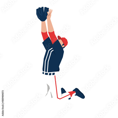 baseball players pose or movement when playing