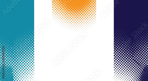 A vibrant abstract background with a white space for creative design