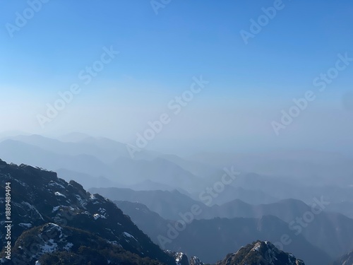 panorama of the mountains