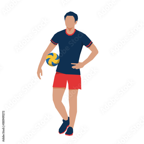 volleyball players pose or movement when play volleyball