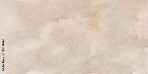 Aged vintage parchment background with a stained brown grunge texture and antique beige paper material for a blank retro design sheet