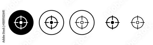 Target icon logo design. goal icon vector. target marketing sign and symbol