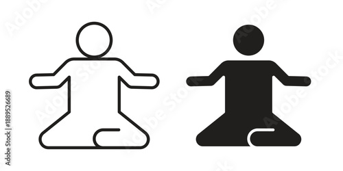 Guru icons suitable for infographics, websites and print media and interfaces. Line vector icon.