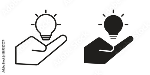Initiative icons suitable for infographics, websites and print media and interfaces. Line vector icon.