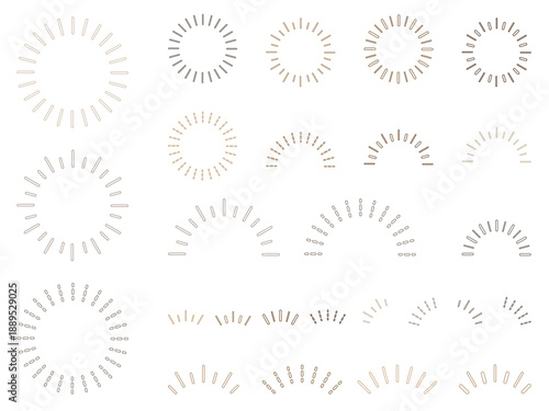 強調あしらいふちどりセット3