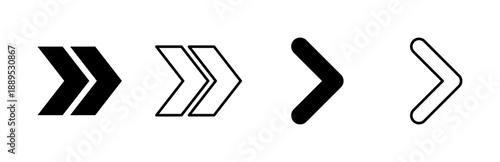 Arrow icon set. Arrow symbol. Arrow sign for your web design.