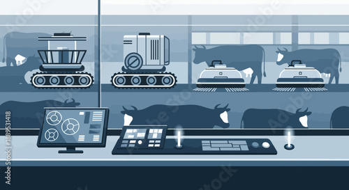 Farm Automation: Innovative Robotic Systems for Modern Dairy Farming and Enhanced Milk Production