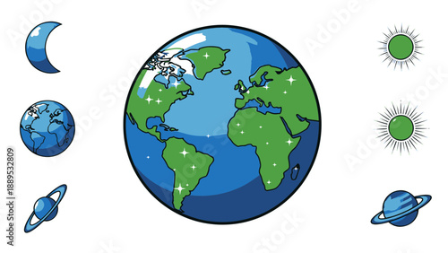 Earth and Planets in Space