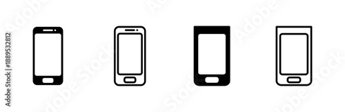 Phone icon set. Call icon vector. telephone symbol