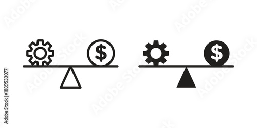 Leverage icons suitable for infographics, websites and print media and interfaces. Line vector icon.