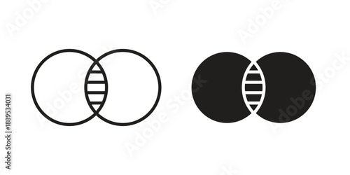 Opacity icons suitable for infographics, websites and print media and interfaces. Line vector icon.