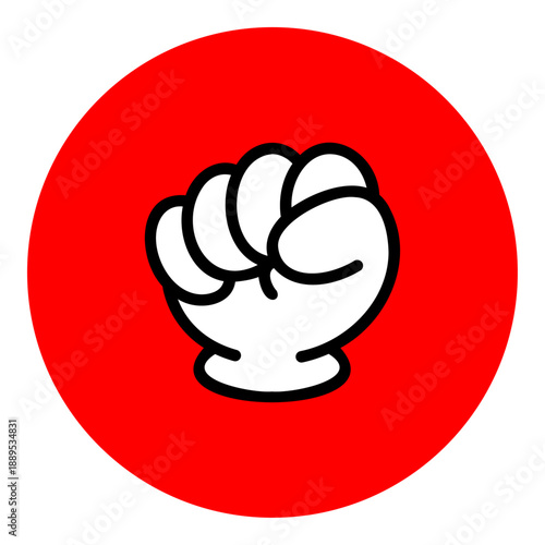 じゃんけんアイコン 単体 グー