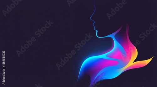 Clean Web Design Theme Using Hi-Res Graphic Design of Isolated Woman with web design, executive, african american, graphic design, isolated, hi-res