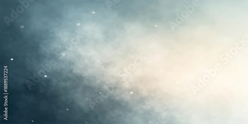 Dramatic blue grunge sky background featuring abstract dark storm clouds and textured light for a moody nature backdrop