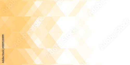 Warm Orange Abstract Geometric Background With Triangles And Soft Gradient