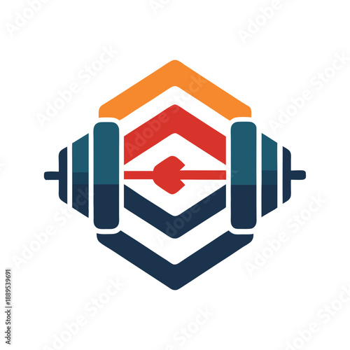 Gym or fitness logo
