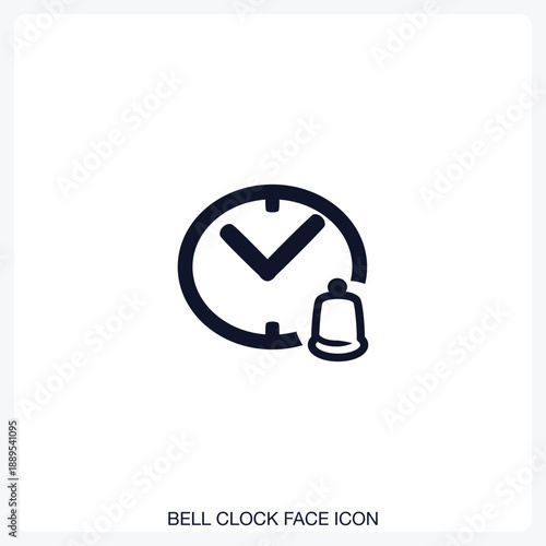 Bell Clock Face Icon