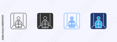 Phobias Icon Set Multiple Style Collection