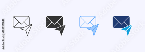 Dm Icon Set Multiple Style Collection