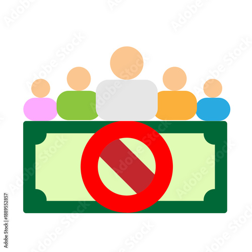 Cashless Society Vector Icon Design