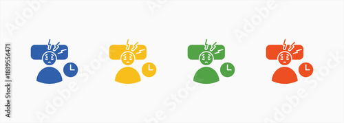 Insomnia Icon Set Color Multiple Style Collection