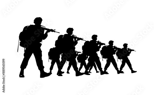 Soldiers in Formation