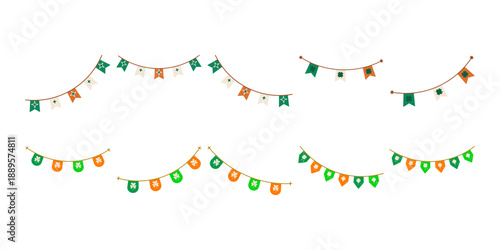 St. Patrick's Day Flag Decoration