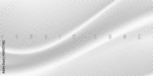 Basic halftone dots effect in black and white color. Halftone effect. Dot halftone. Black white halftone.Background with monochrome dotted texture. Polka dot pattern template.