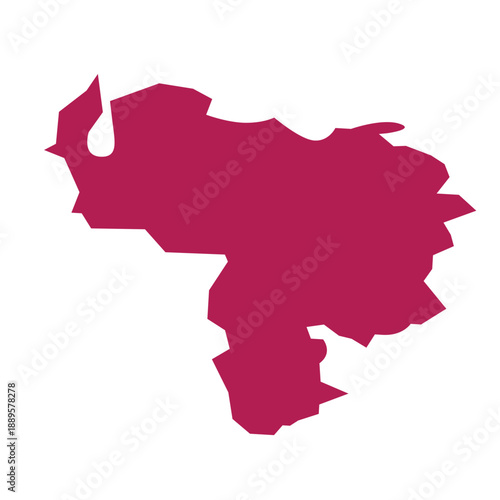 venezuela geography map icon vector element desgin