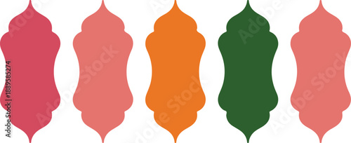 Warm symmetrical pattern evoking harmony, balance and joy