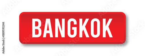 Button set with red 3D style for ecommerce availability status, location navigation and UI vector