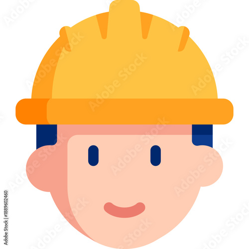 man cartoon builder construction