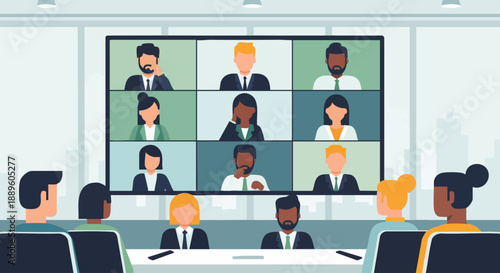 Hybrid Meeting - In Person and Remote Participants.