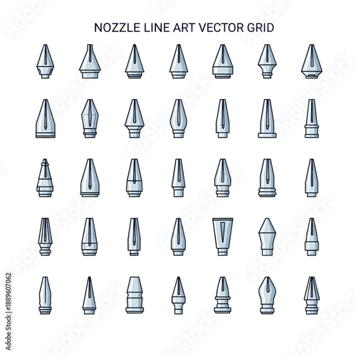 Spray Nozzle, Industrial Nozzle, Close-up of Nozzle