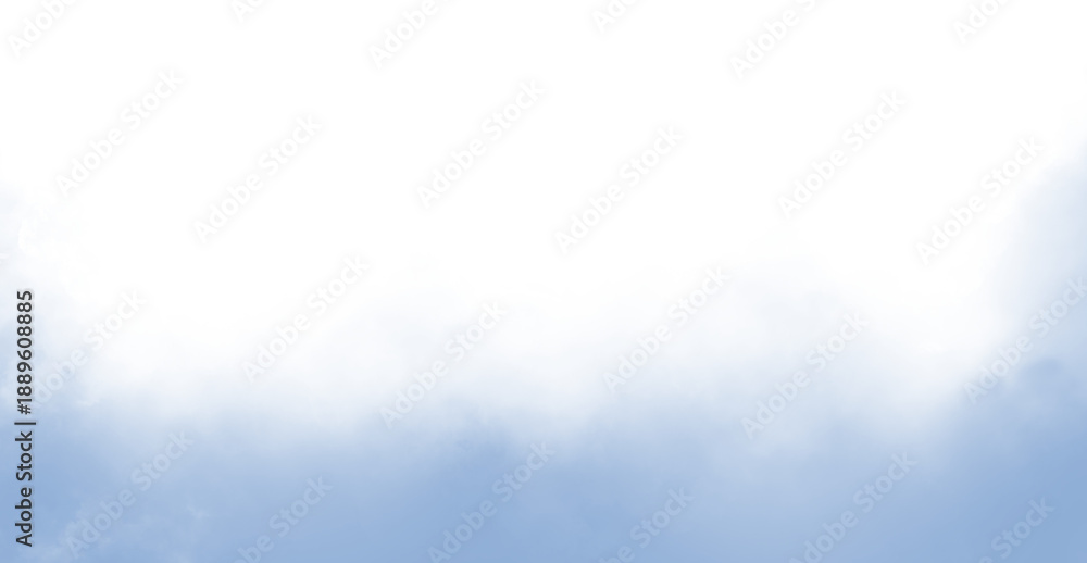 Fototapeta premium Realistic Blue Vapor Smoke PNG, Fog Effect Isolated on Transparent Background