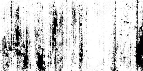 Black and white grunge texture background with vertical streaks and weathered grainy noise effect industrial overlays, or adding a weathered, gritty atmosphere to graphic design.