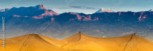 Desert Sand Dunes in Death Valley	