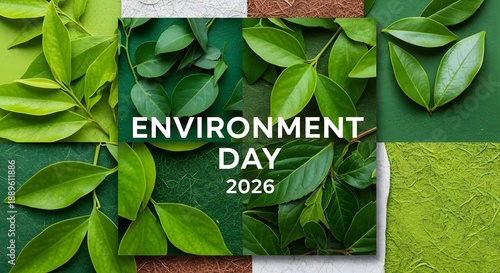 World environment day 2026 celebration with lush greenery