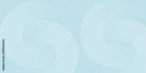 Modern abstract background. Glossy white gradient circle lines. Minimal geometric pattern. Simple graphic elements. Futuristic concept. Suitable for cover, poster, banner, brochure, eps10.