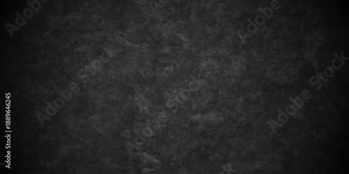 Dark black old wall paper grunge background. black blackboard and chalkboard texture. Dark black concrete wall texture element vintage grunge charcoal paint rough, distress backdrop background.
