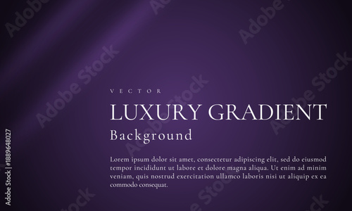 高級感のある布風・シワの入ったパープルのグラデーション背景（ベクター）