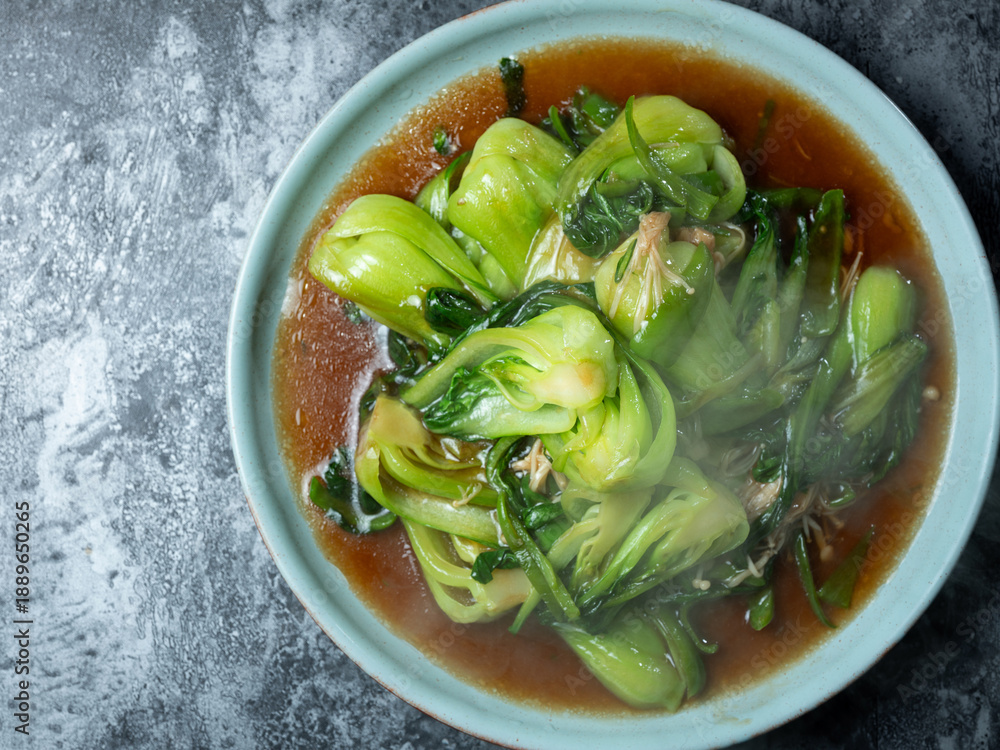 custom made wallpaper toronto digitalStir-fried vegetables in soy sauce on a plate