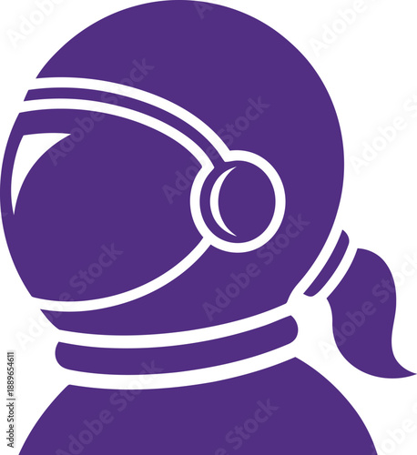 Empowered women vector icon for women's day Vector