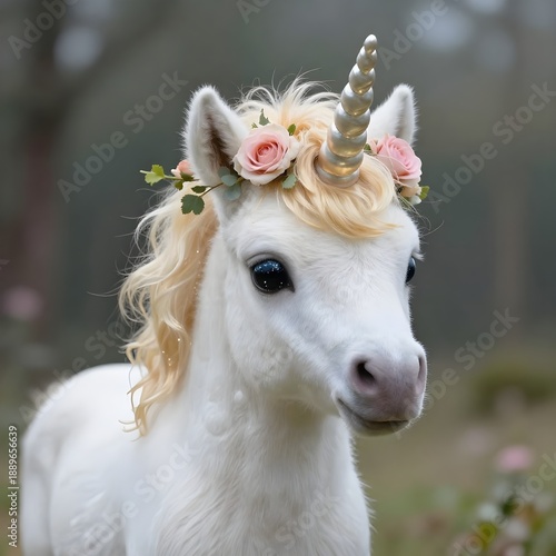 little white horse