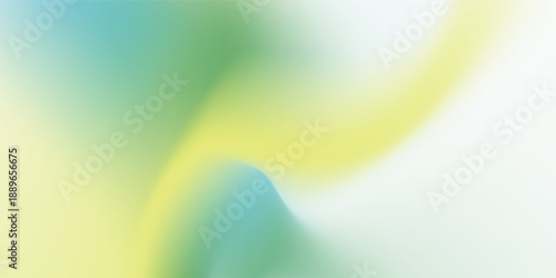 Light blue and green gradient background. Abstract light fresh sky texture. Relax. Elegant Wave gradation pattern. Aesthetic bg. Modern square vector gradient background for poster, cover, social post