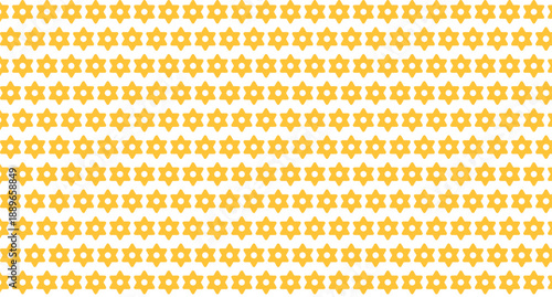 Patrón repetitivo de pasta de sopa de estrellitas sobre fondo blanco