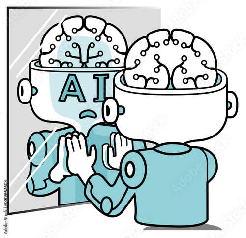 自己を見つめるAI