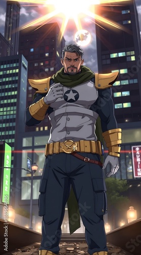 Wallpaper Mural superhero in a suit Torontodigital.ca