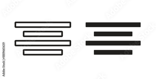 Align center icon element for design projects