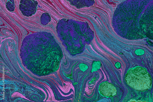 abstract marbled background with patterns